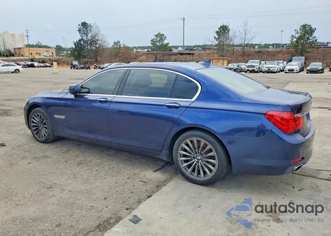2012 BMW 750 Li z USA, uszkodzony, nr VIN WBAKB8C57CC962837